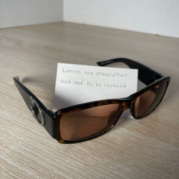Christian Dior Cottage 3 0866Y Sunglasses Brown FRAMES ONLY 57-16 130 Italy - Picture 1 of 8